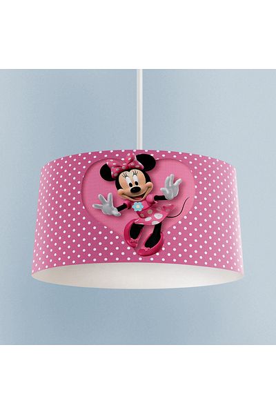 MEKTA HOME Minnie Mause Patterned Big Heart Children's Room Chandelier