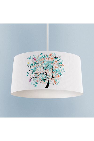 MEKTA HOME Butterfly and Tree Patterned Chandelier - BABY and CHILDREN'S ROOM