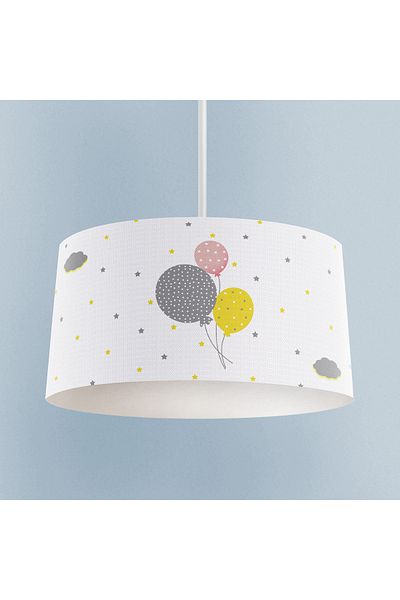 MEKTA HOME Colorful Balloon Patterned Baby and Children's Room Chandelier