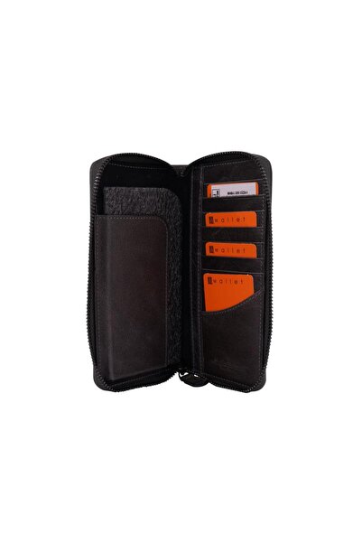 Minbag ÖNDER HİTİT ШКІРЯНИЙ ГАМАНЕЦЬ АНТРАЦИТ 728-04