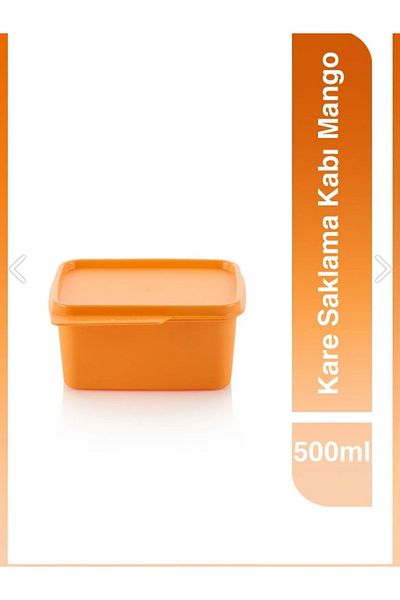 Tupperware Square Storage 500ml Mango