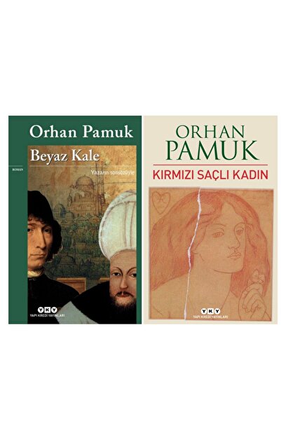 Yapı Kredi Yayınları Beyaz Kale - Kırmızı Saçlı Kadın - Orhan Pamuk