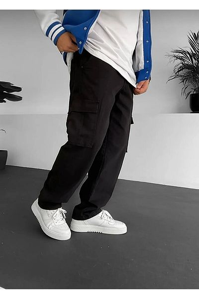 wamoss Ανδρικό Dizmar Baggy Jeans - Χειμερινό Άνετο Παντελόνι Skb