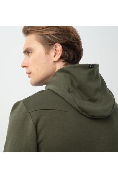 Nors Світшот Njord з капюшоном, хакі