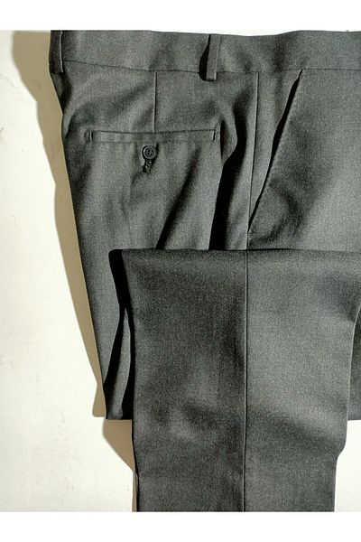 LAMPART Παντελόνι από μάλλινο ύφασμα Canteks Flannel Stitch