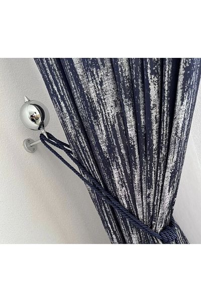 Akcan Silver Metallized Curtain Rens