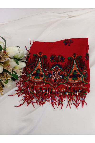 ronya accessories Local Hamavi Pull Bead Shawl