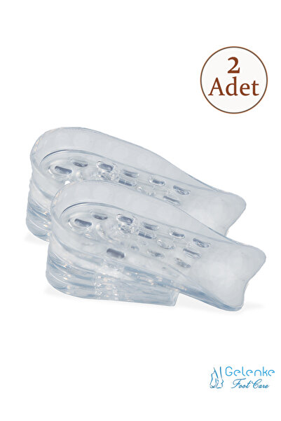 Gelenke 2,5 cm Boy Uzatıcı Jel Tabanlık - Gizli Topuk Yükseltici