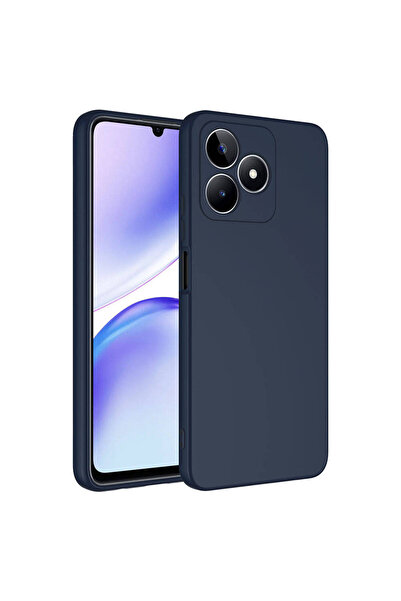 Nezih Case Realme C53 Kılıf Kamera Korumalı Lansman Kadife İç Yüzeyli (Şık Ta...