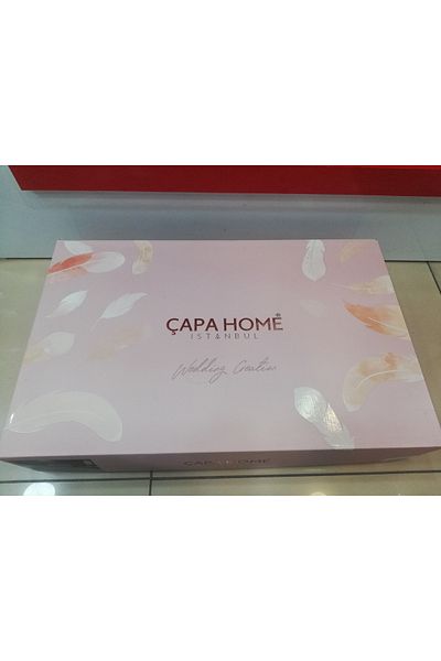 Çapa Home Gift Diversity Daily Double Personal Pillow Covers 3 Pieces Pike Model Bed Cover Set
