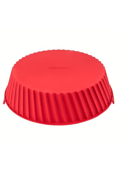 viarella Airfryer Silicone 230 Degree Heat Resistant and Compatible with All Models Round Cooking Container