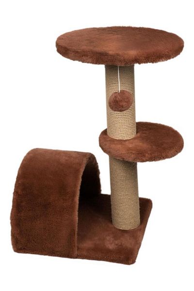 Dubex 53X39X67 cm Cat Play and Scratch Platform - Cinnamon Freshmama Express6157