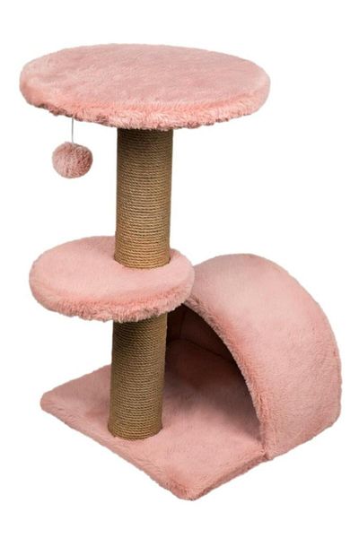 Dubex 53X39X67 cm Cat Playing and Scratching Platform Pink Tazemama Expres3635