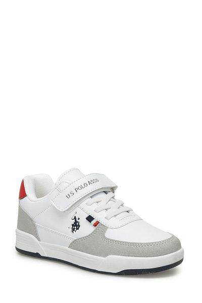 U.S. Polo Assn. Pantofi albi pentru băieți CLINE 3PR