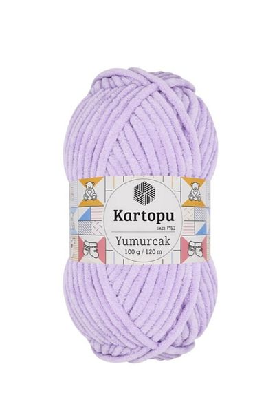 Kartopu Lilac Yumurcak Velvet Rope - 5 Τεμάχια K702