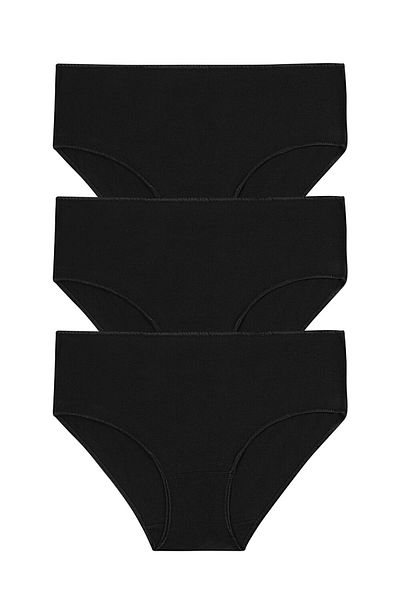 SUWEN 3er-Pack Slips mit hoher Taille