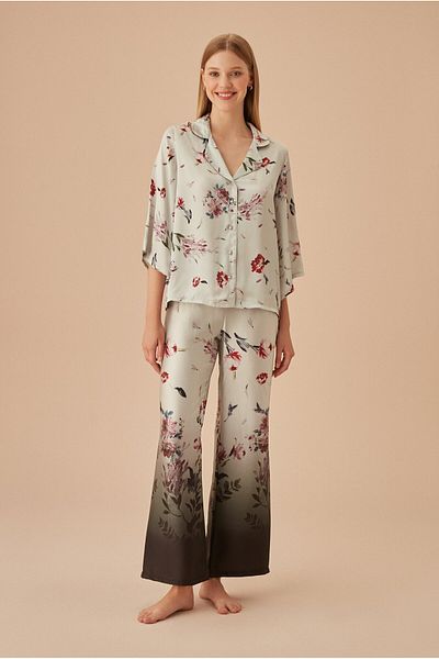 SUWEN Delicate Masculine Pajama Set