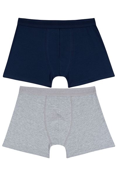 SUWEN Men's Boxer 2 Pack