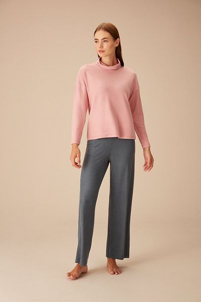 SUWEN Comfy Turtleneck Sweat