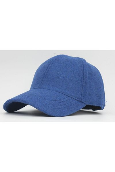 şapkadan Women's Baby Blue Wool Winter Baseball Cap Hat