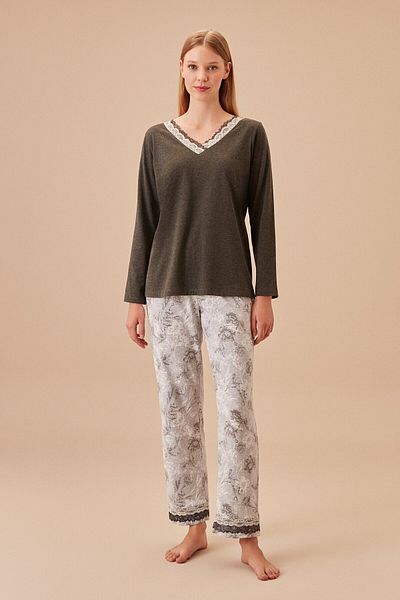 SUWEN Ember Pajama Set