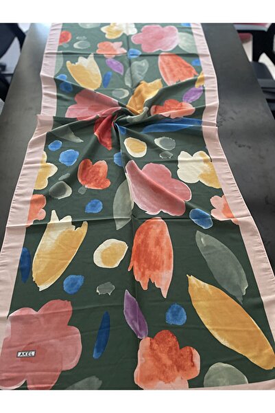 Akel Soft Digital Patterned Shawl Size 75 x 185