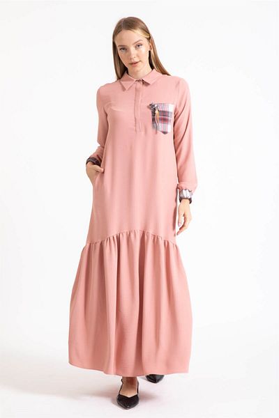 Esswaap Aerobin Fabric Comfortable Dress Powder