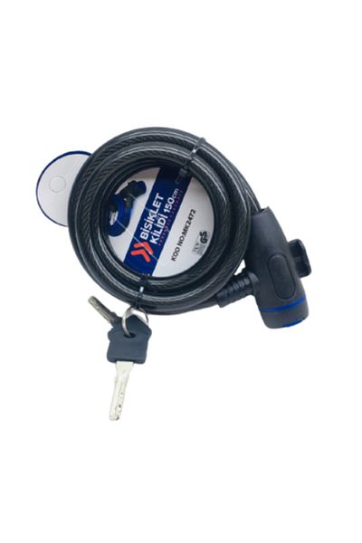 Baytec Bay-tec Mk2472 Bicycle Lock with 2 Keys 150cm