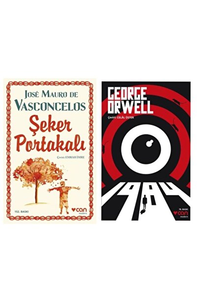 Can Yayınları Şeker Portakalı - Jose Mauro de Vasconcelos - 1984 George Orwell