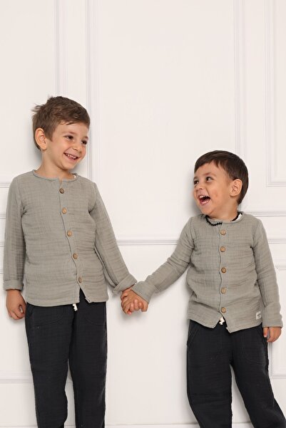 Cuckoo Cotton Muslin Kids Shirt