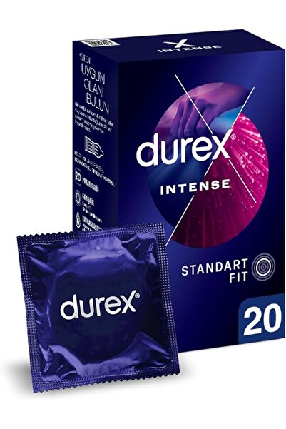 Durex  İntense Standart Fit 20'li Prezervatif -VC856