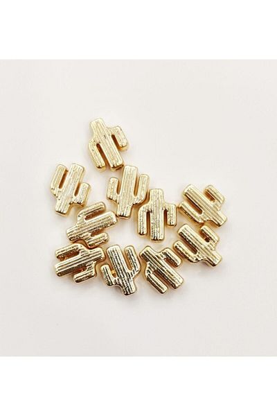 yiğit aksesuar 50 Pieces Bracelet Necklace Anklet Apparatus Cactus Figured Jewelry Supplies