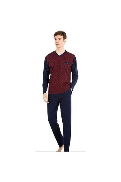 Pierre Cardin PİERRE CARDİN 6023 MEN'S JACQUARD PAJAMAS SET