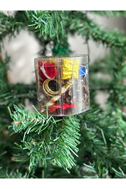 QUEEN AKSESUAR Set de ornamente pentru brad de Crăciun, mixt de lux, importat...