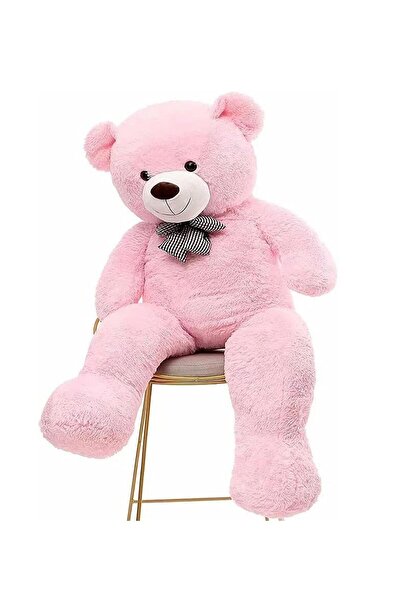 Solemia Oyuncak 80 Cm Papyonlu Peluş Ayıcık- Ithal Kumaş - Premium Koleksiyon Hediyelik Ayı (% 100 YERLİ)
