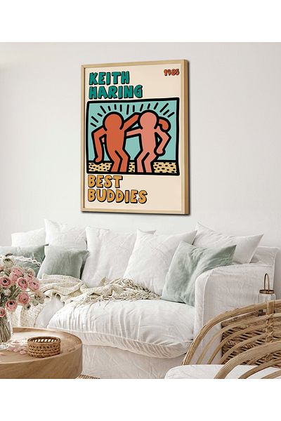 HOMEPACK Πλαίσιο Μονό Πίνακα Μοντέρνο Boho Classic Πλαίσιο Πίνακας Αφίσας TK/104