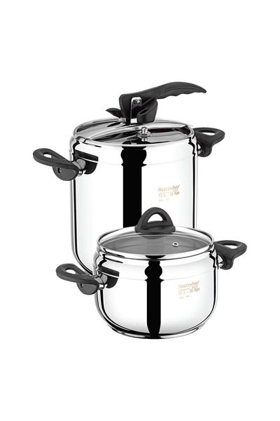 Hascevher 3.5-7 Lt Pressure Cooker Set