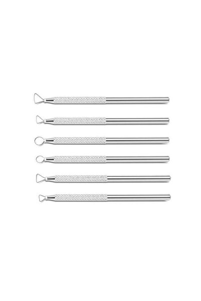 GVN ART Metal Sap Seramik Dip Alma Seti 6lı 18 Cm Ng262