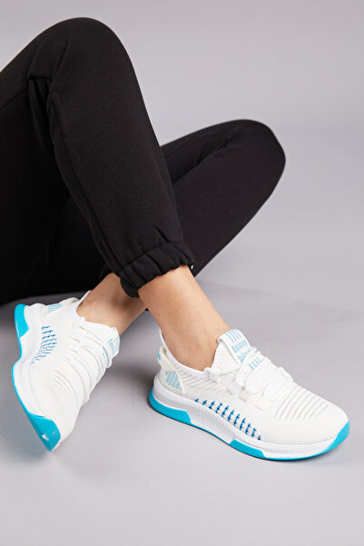 Tonny Black Unisex White Blue Sports Shoes Tbqnl