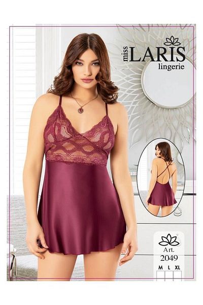 LARİS ROCHIE DE SATIN FANTASIE CU DETALIU DE DANTELA