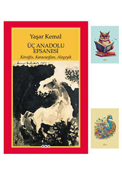 Yapı Kredi Yayınları Üç Anadolu Efsanesi - Yaşar Kemal - Yapı Kredi Yayınları...