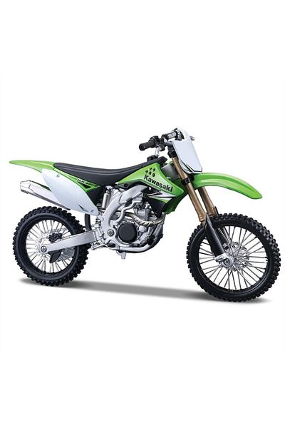 Maisto Kawasaki Kx 450F Model Motorcycle 1:18 Scale Licensed Product