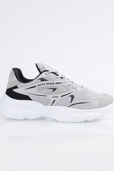Tonny Black Αθλητικά παπούτσια Unisex Grey Faylon Sole Tbb013