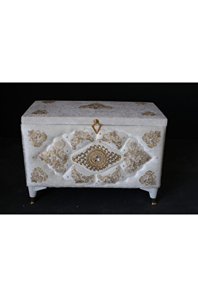 HUZUR ÇEYİZ Tekli Büyük Boy Huzur Model Çeyiz Sandığı