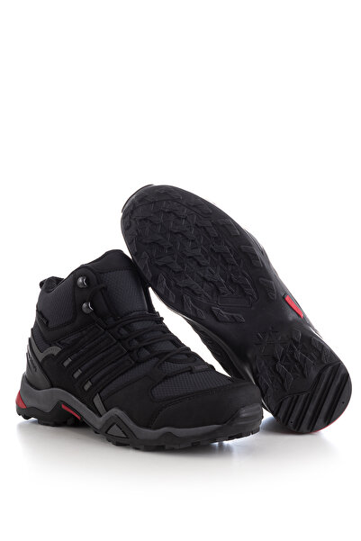 Tonny Black Unisex Smoked Trekking Boots Tb242