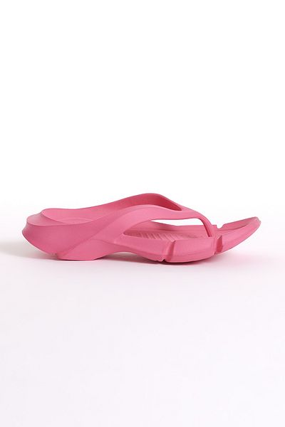 Tonny Black Women's Fuchsia Thick Soled Flip Flop Eva Slippers