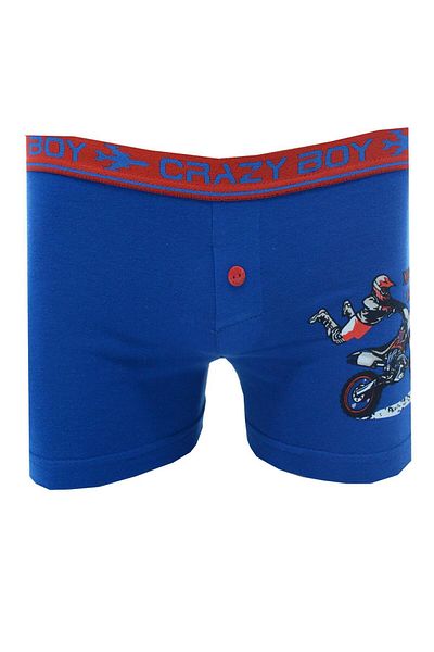 Tutku 0253 Boxeri pentru băieți cu imprimeu din elastan