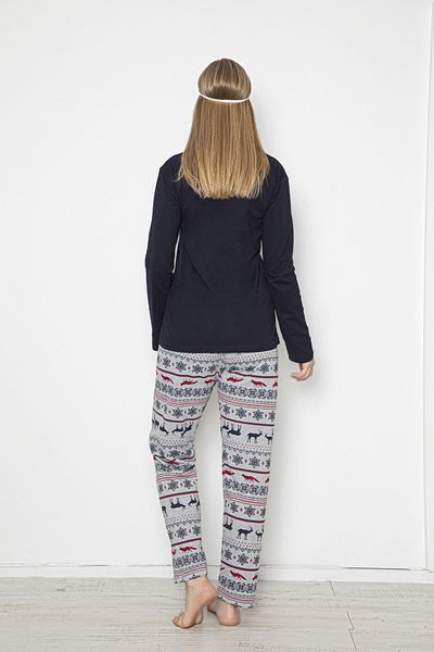 DONLİZZA 510 Pajama Set two thread