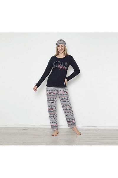 DONLİZZA 510 Pajama Set two thread