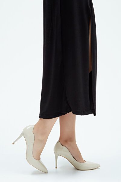 Tamer Tanca Kadın Hakiki Deri Topuklu Ayakkabı 248 23145 Bn Ayk Y23